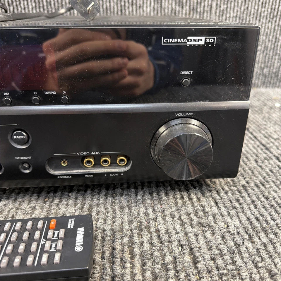 Yamaha RX-V471 5.1 Channel Home Theater AV HDMI Receiver w/Remote Bundle - Image 4 of 4