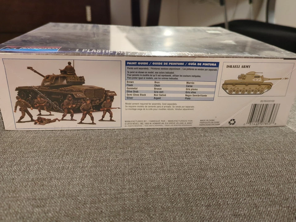 Monograma 1:35 M48A2 PATTON TANK LOVE BUG 85-7853 TANQUE EJÉRCITO ISRAELÍ SELLADO NUEVO EN CAJA Foto 2 de 4