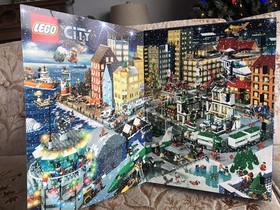 Lego 7724 City Advent Calendar 2008 Holiday Christmas