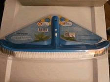 Professional 16" Swimming Pool Cleaning Brush with EZ Clip Handle US Pool Supply