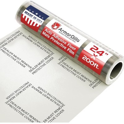 Dealer Must Remove' Auto Carpet Protection Film| Thick,Perforated,Strong Adhe...