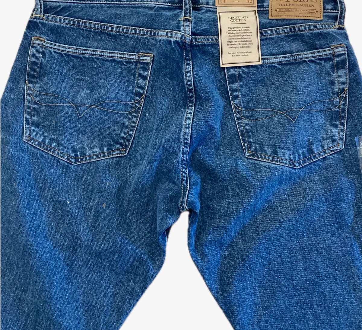 Polo Ralph Lauren Men's SZ 32x32 Paint Splatter Varick Slim