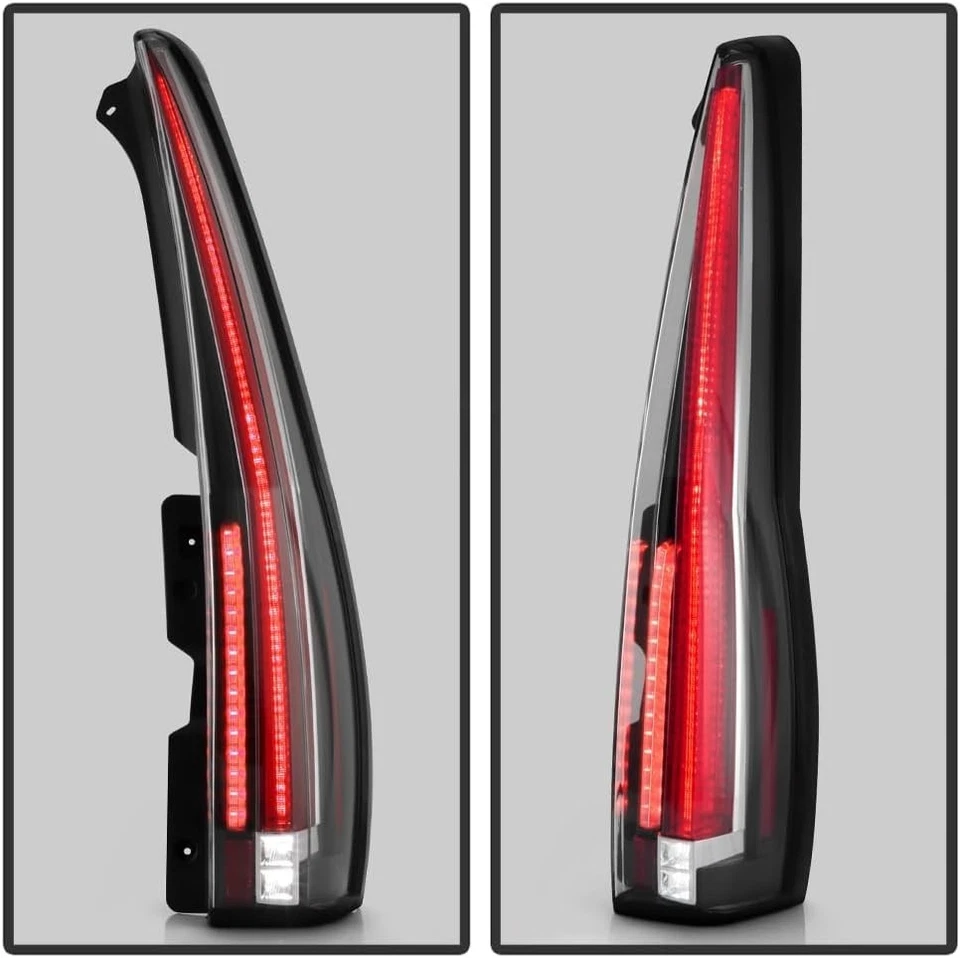 LED Tail Lights Brake Lamps Left Right for 2007-2014 Cadillac Escalade ESV - Image 4 of 4