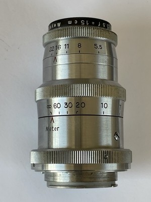 Tele Megor 1:5.5 f=15cm Meyer Görlitz  für Exa/Exakta