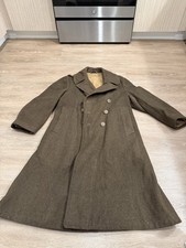 Vintage 40s (1942) US Military USAAF Army 40S Wool Overcoat/Greatcoat