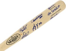 The Sandlot Movie Cast Auto Blonde L Slugger Baseball Bat 8 Sigs Beckett Witness