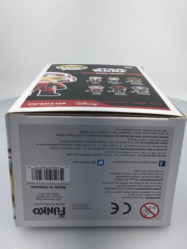 Funko POP! Star Wars The Force Awakens Nien Nunb X-Wing Pilot #88 DAMAGED BOX - Picture 14 of 14