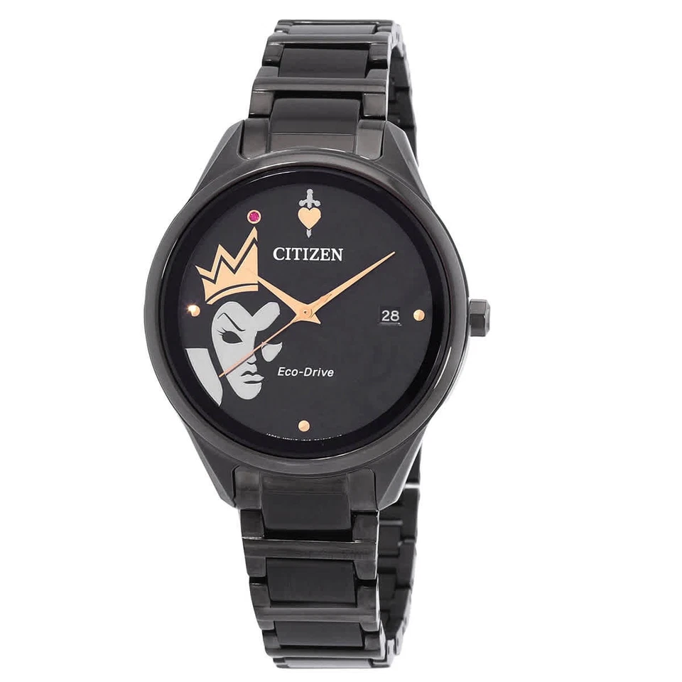 Reloj Citizen esfera negra FE6107-68W