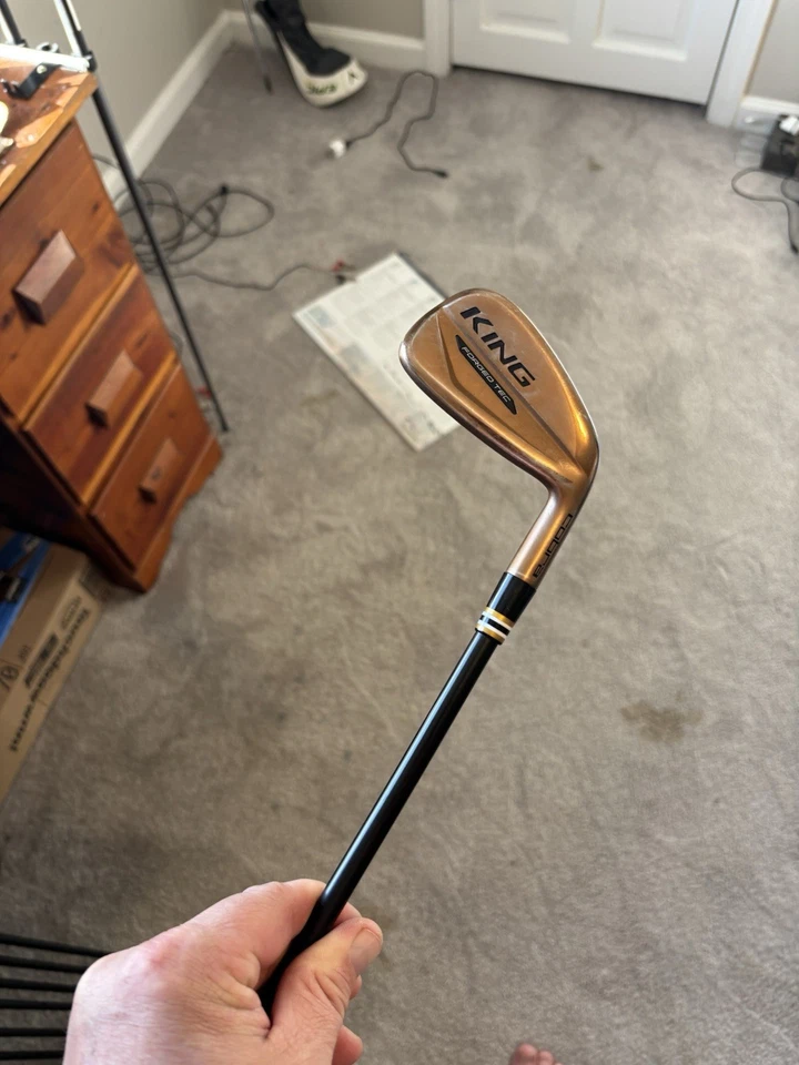 Hierros de cobre Cobra King Forged Tec 4-pw, Gw, Project X 80 gramos 6,5 catalizador Foto 2 de 4