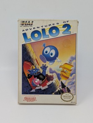 Adventures of Lolo 2 (Nintendo Entertainment System, 1990) - CIB Complete
