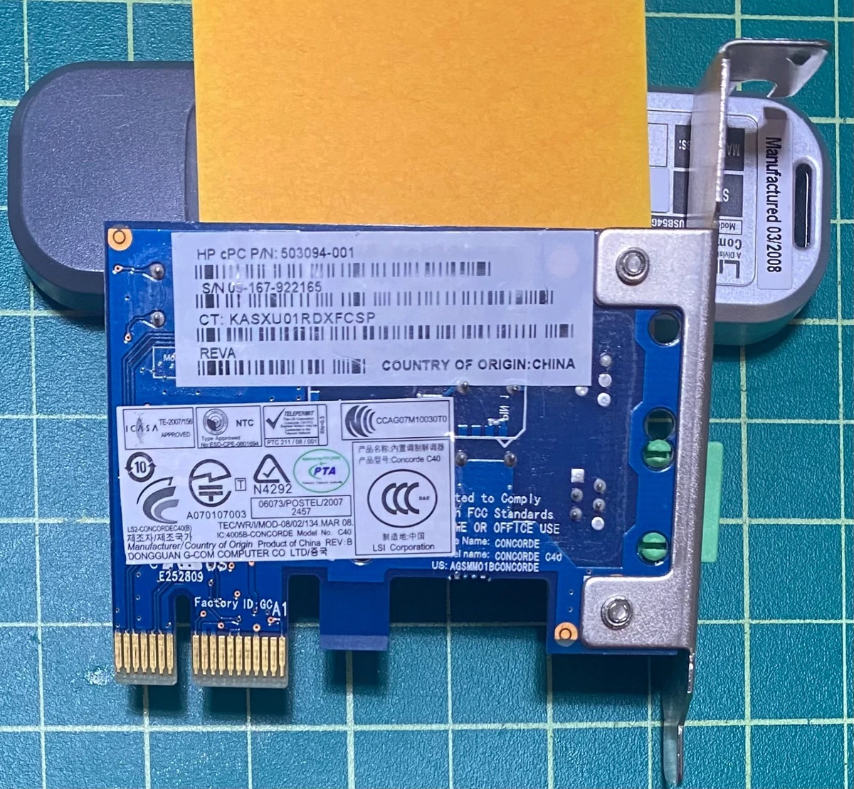 Las mejores ofertas en Tarjetas de módem de módem para PCI Express