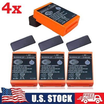 4 x 2100mAh BA225030 6V Ni-Mh Battery For HBC Pump Truck Remote Control Battery