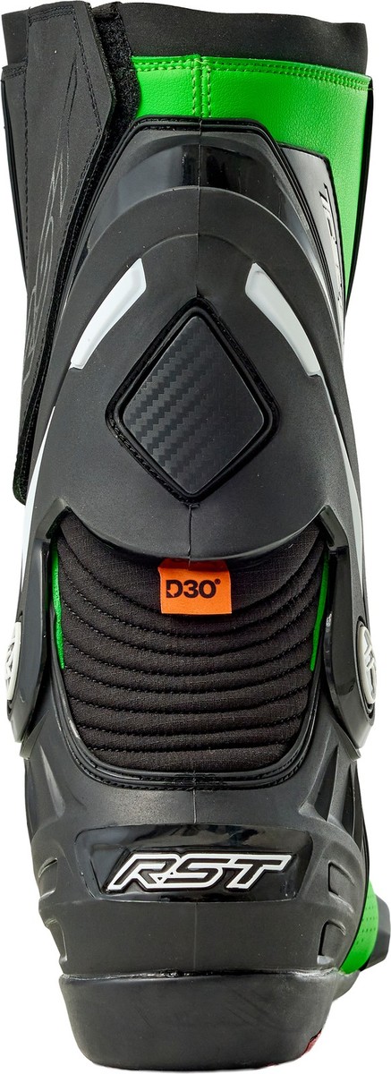 RST 103700F.GRN-44 Tractech Evo D3o Motorcycle Boot Black/Flo