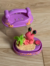 HERMIT CRAB with TERRARIUM 62 Littlest Pet Shop PORTABLE PETS LPS 2005