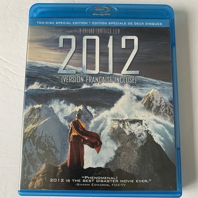 2012 Blu-ray 3-Disc Special Edition Disaster Movie Roland Emmerich