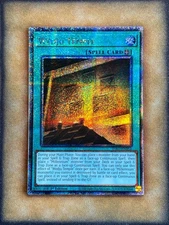 Yugioh Wedju Temple INFO-EN054 Quarter Century Rare 1st Ed NM