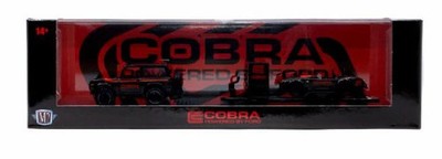 1976 Ford Bronco & 1965 Shelby 427 Cobra M2 Machines 1:64 Scale Auto Haulers R90