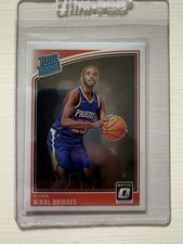 2018-19 Panini Donruss Optic Rated Rookie #200 Mikal Bridges Phoenix Suns Knicks