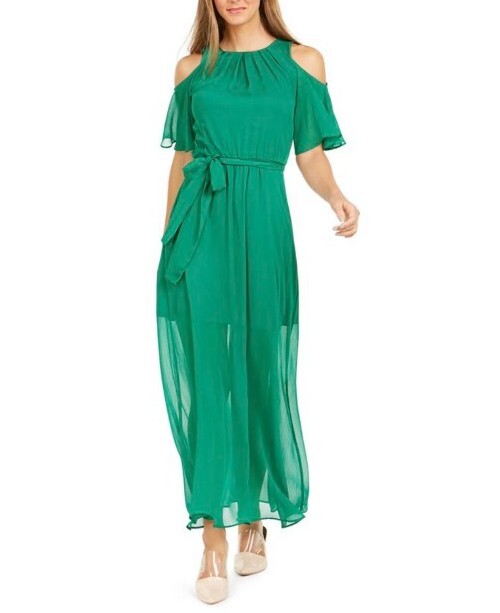 chinese dress ladies Calvin Klein Women's Off The Shoulder High Low Gown, Twilight, 12 at Amazon  Women's Clothing store