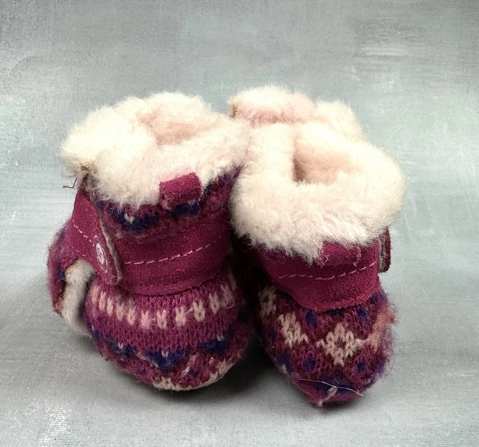 Stride Rite Infantil Talla 1.5 Botines Cuna Dulce Abrazo Tejido Cálido Invierno 0141 Foto 3 de 4