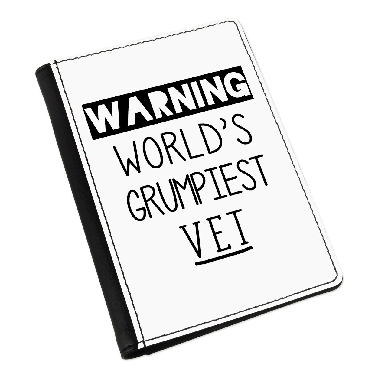 Avvertimento World's Grumpiest Veterinario Passport Custodia Cover Best Animale