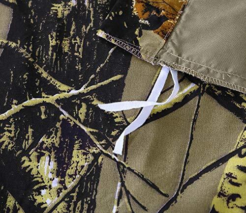 Salem 3-Piece Cabin Lodge Forest Woods Duvet Cover Set - Nature Queen Natural - Picture 6 of 6