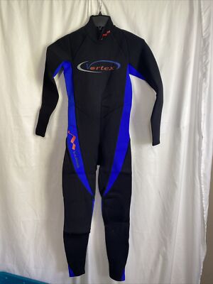 L.L. Bean Vortex Wetsuit For Men Size XS Blue Red Black