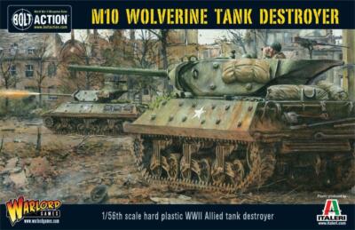 M10 Tank Destroyer/Wolverine Bolt Action Warlord