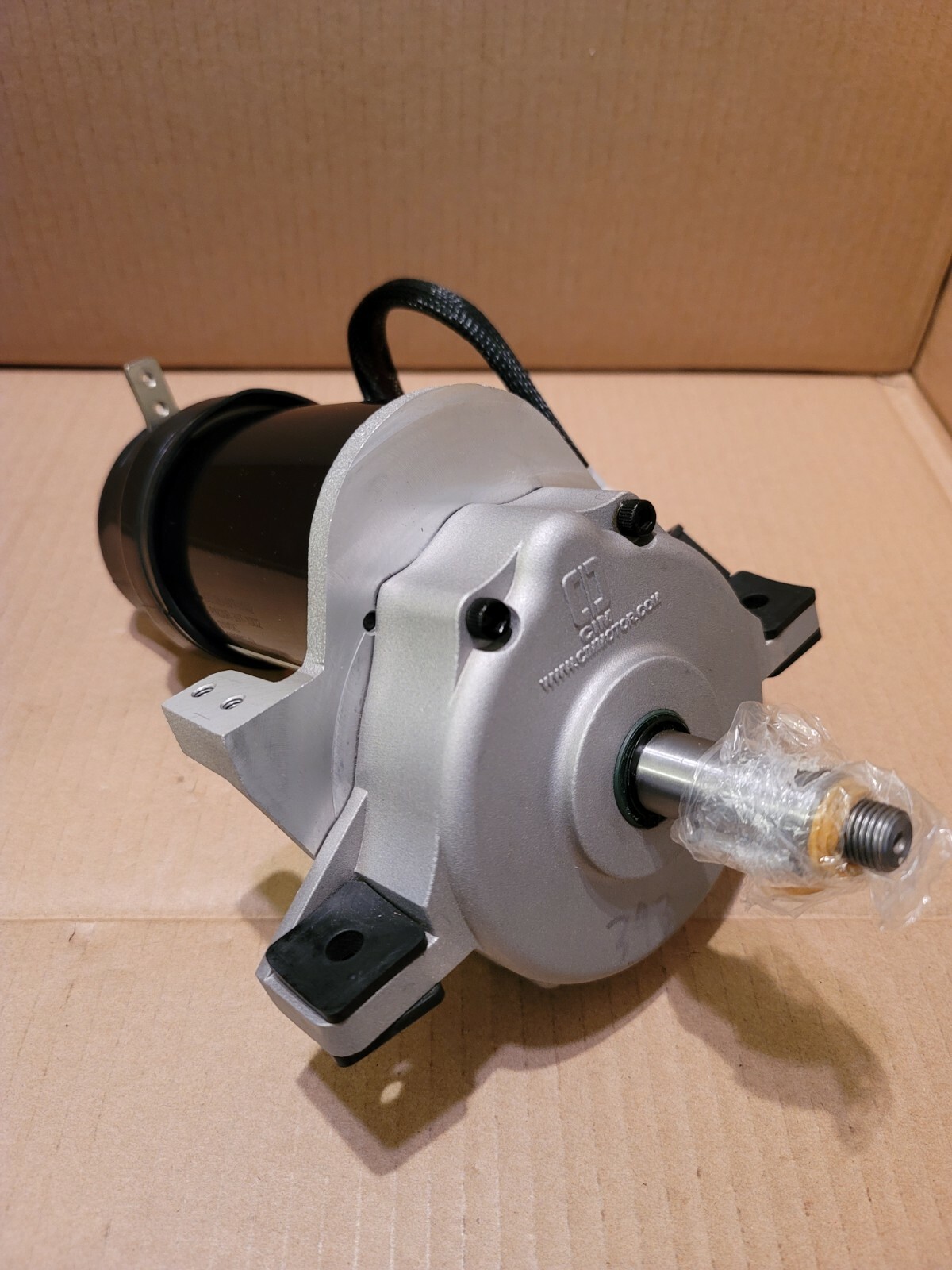 Left Side Motor, Brake, & Gearbox Assembly for Pride Go Chair or Jazzy