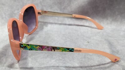 Betsey Johnson Fairycore Floral And Peach Sunglasses Betsey Johnson Fairycore Floral And Peach Sunglasses | eBay UK main image 2