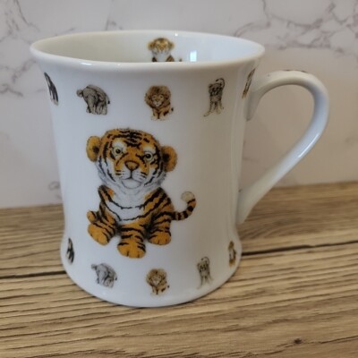 Lesser & Pavey eher bezaubernd Tigerjunges Becher Tasse Fine China Tee Kaffee Tiere