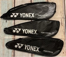 Lot 3 Yonex Astrox Badminton Racket Bag Only Padded Cover Protection No Racket