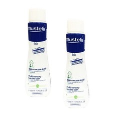 MUSTELA Multi-sensory Bubble Bath 6.76oz/200ml X 2 New in Box 2 bottles 