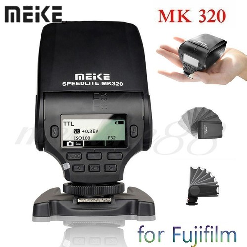MEIKE MK-320 TTL Flash Speedlite for Fujifilm Cameras X-T1 X-M1 X100s ...