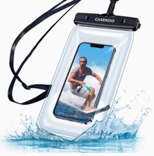 CASEKOO Floating Waterproof Phone Pouch [Easy to Carry and Durable] Waterproof💧