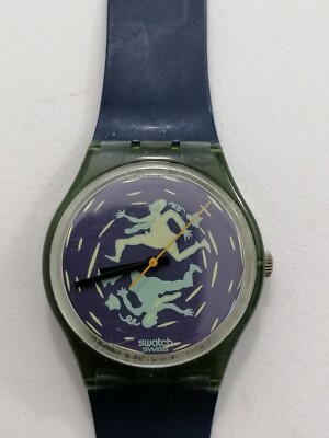 Swatch STANDARDS - CRASH !!! - VINTAGE 1991 - GG111 - 