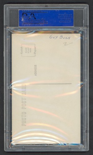 Guy Bush Photo Postcard Signed Autograph PSA/DNA Pitcher Babe Ruth Last 2 HR’s - Picture 2 of 2