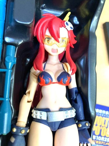 Yoko Littner Figure No.010 Gurren Lagann FRAULEIN Revoltech Japan - Picture 4 of 6