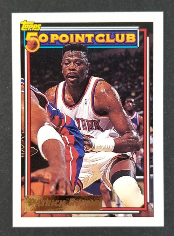 Patrick Ewing 1992-1993 Topps Gold Basketball Card #211 (NM)