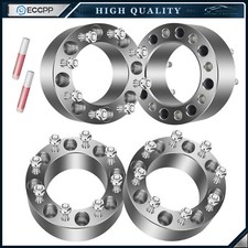 4 Pcs 3 8x6.5 Wheel Spacers 14x1.5 For Chevy Silverado Gmc Sierra 2500 3500 Hd