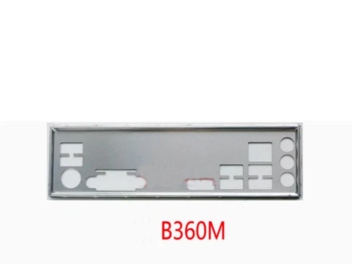 Shield I/O IO Backplate For ASRock B360M Motherboard