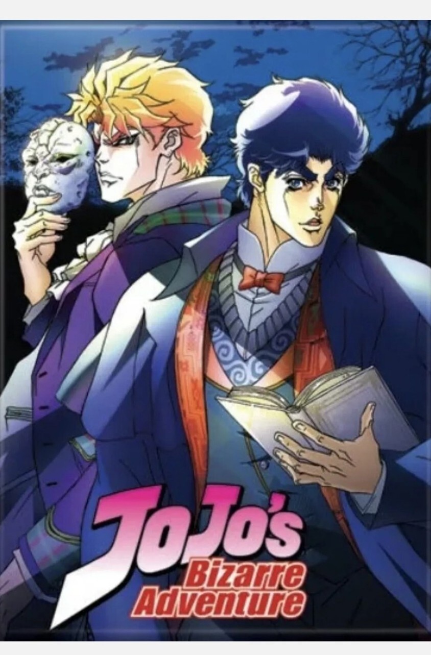 JoJo's Bizarre Adventure JJBA - Imán de refrigerador Phantom Blood NUEVO