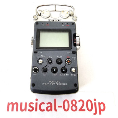 SONY　リニアPCMレコーダー PCM-D50 Sony PCM-D50 Linear PCM recorder | eBay