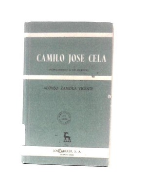 Camilo Jose Cela (Alonso Zamora Vicente - 1962) (ID:84180)