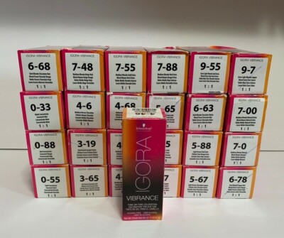 Schwarzkopf Igora VIBRANCE Tone on Tone Coloration 2.02 oz ~YOU