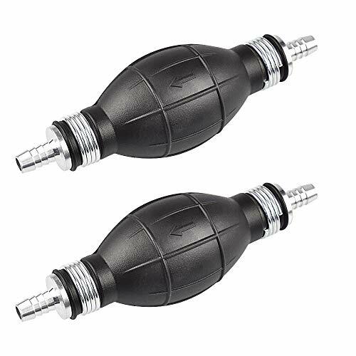 LYTIVAGEN 2 Pezzi Pompa Manuale per Carburante Gasolio Pompetta Lampadina (e3z)