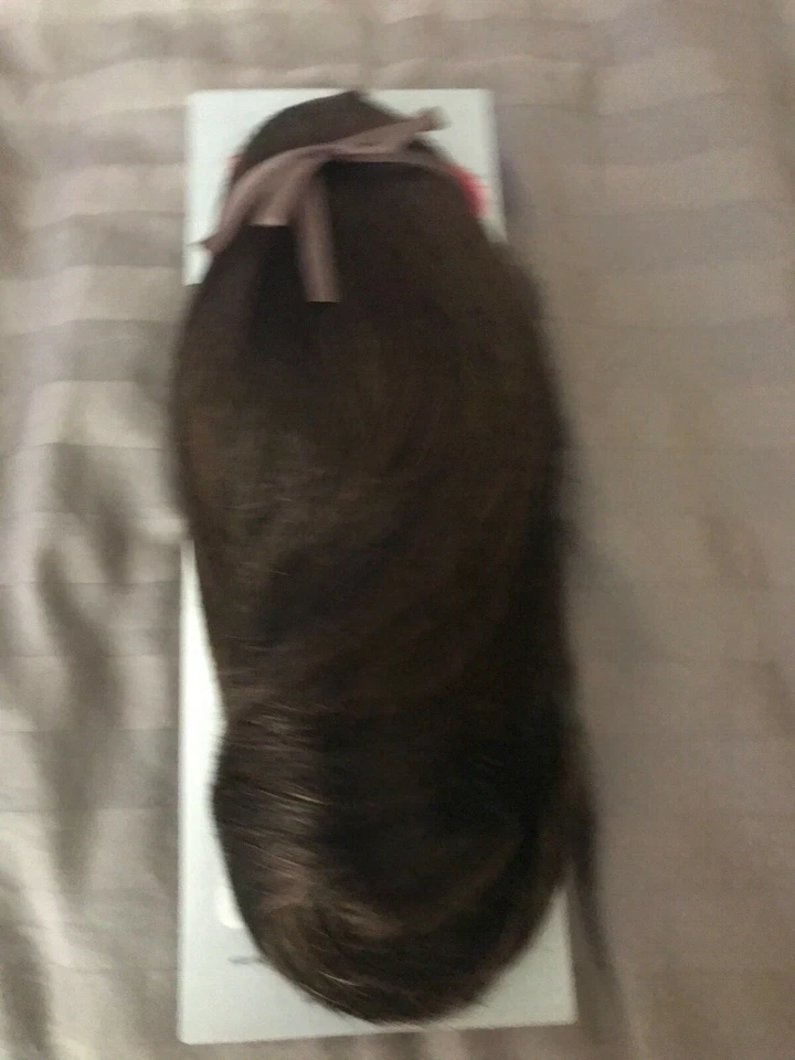 Cola de Caballo Garra Reversible Elegante y Flippy Chocolate Marrón Nuevo en Caja  Foto 2 de 4