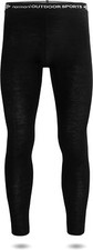 Herren Thermounterhose 100% Merino Funktionshose Unterhose Leggins Winterhose