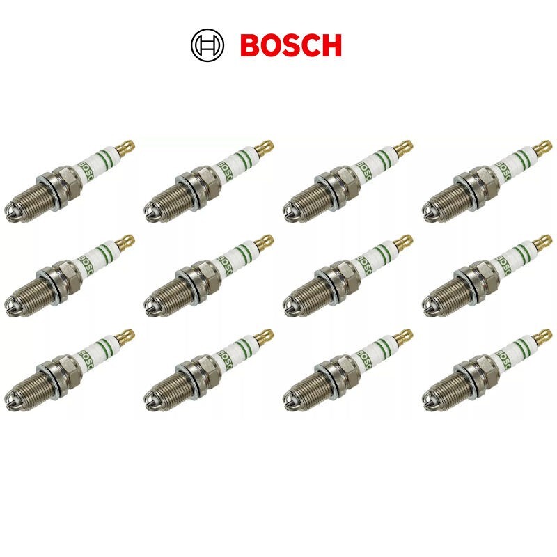 Porsche 911 964 993 Spark Plugs Set of 12 99917018390 BOSCH FR-5-DTC