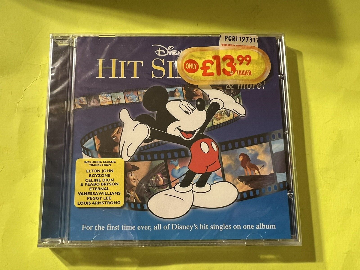 Disney's Hit Singles & More! (CD) - Elton John Celine Dion Peggy